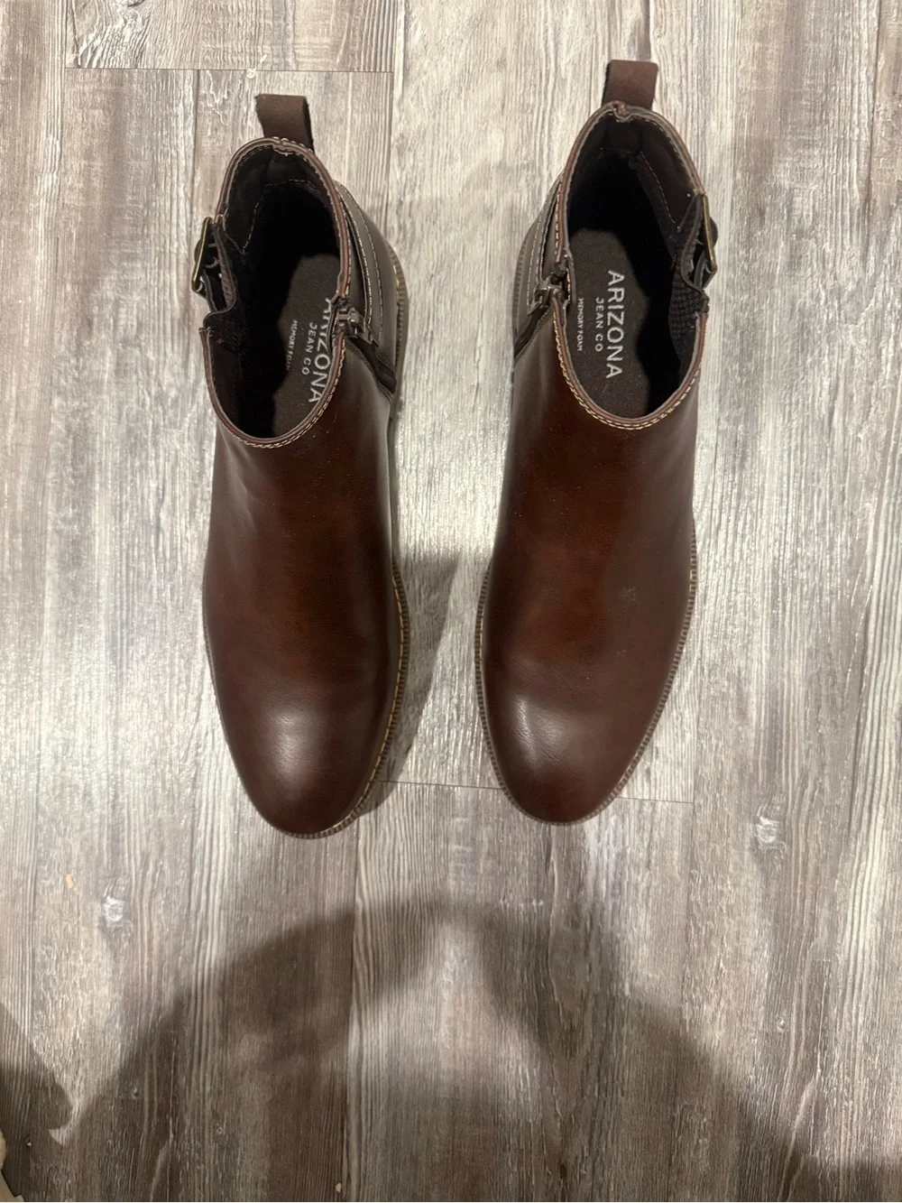 Arizona Jean Company Men's Dark Brown Chukka Boots